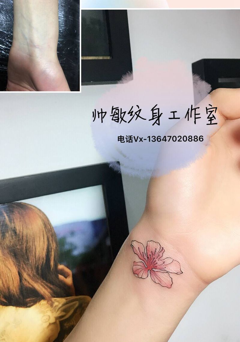 遮盖纹身图片_手部纹身图案