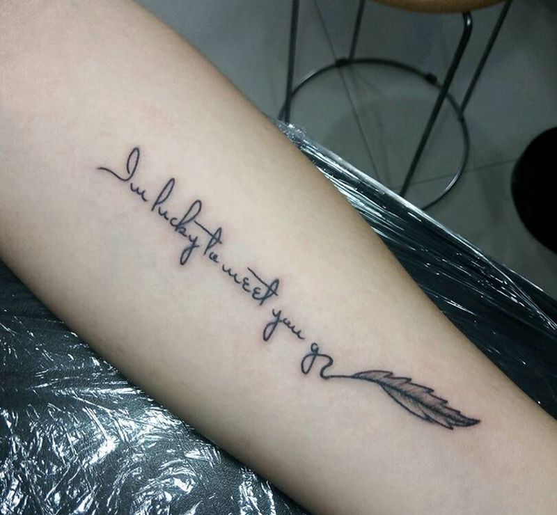 小清新纹身图片