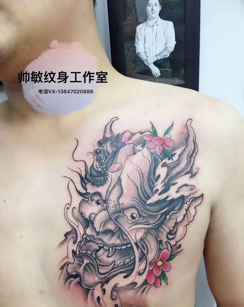 卐纹身图片_帅敏TATTOO纹身图案