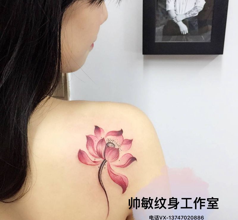 花纹身图片_帅敏TATTOO纹身图案