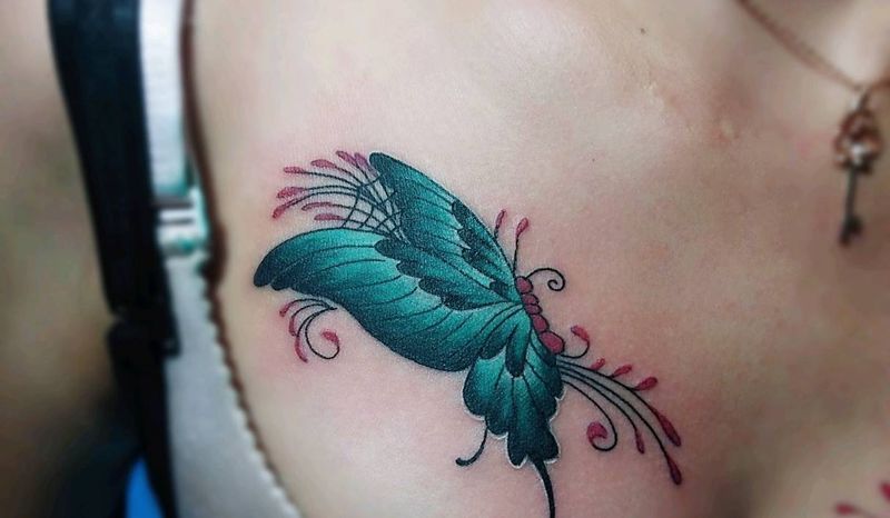 蝴蝶纹身图片