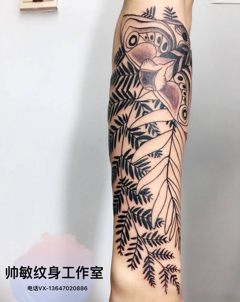 卐纹身图片_帅敏TATTOO纹身图案