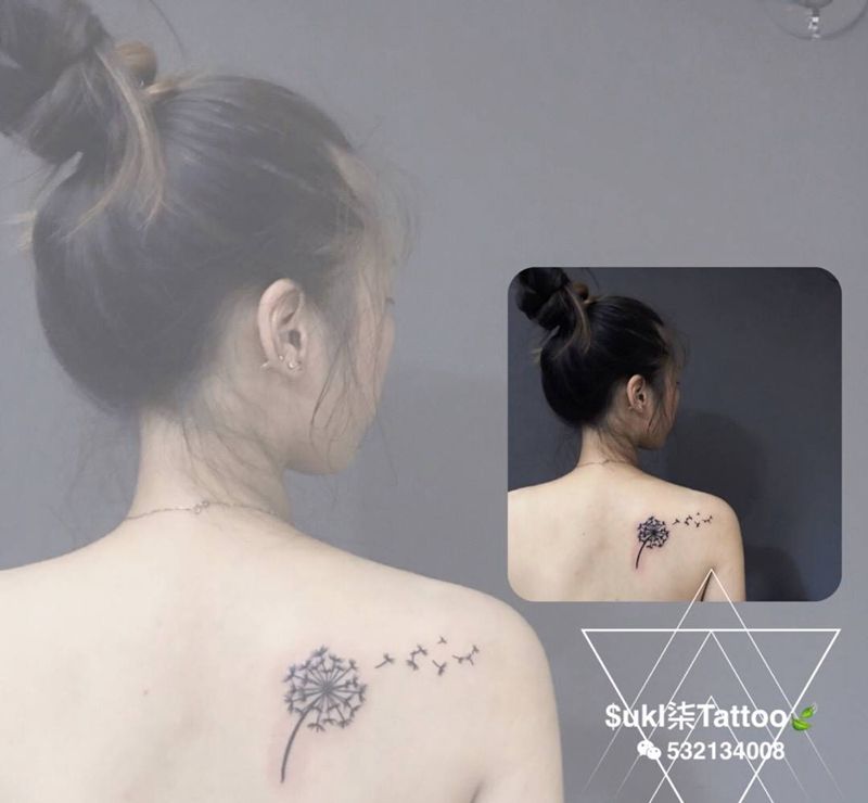 小清新纹身图片