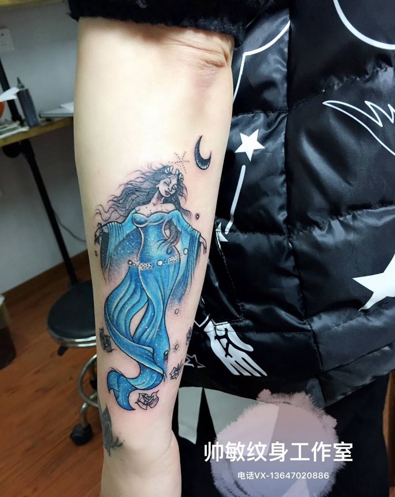 卐纹身图片_帅敏TATTOO人物欧美腿部手稿纹身图案
