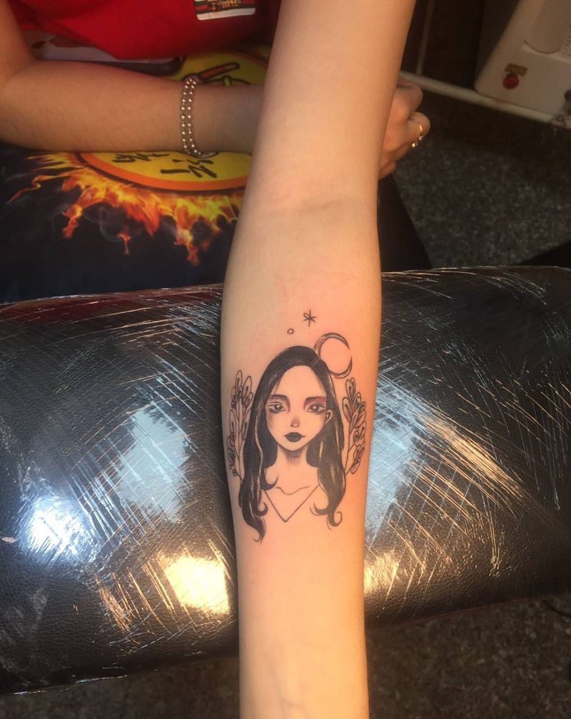 女孩子纹身图片