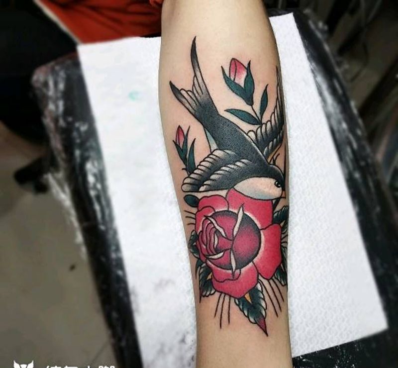 欧美风格纹身图片