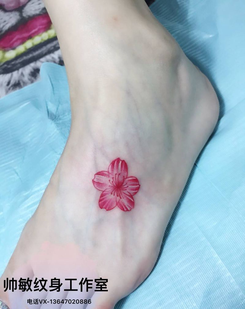 花纹身图片_帅敏TATTOO纹身图案