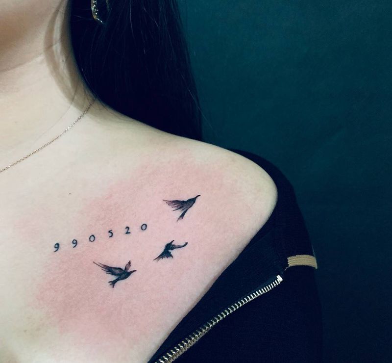 小清新纹身图片