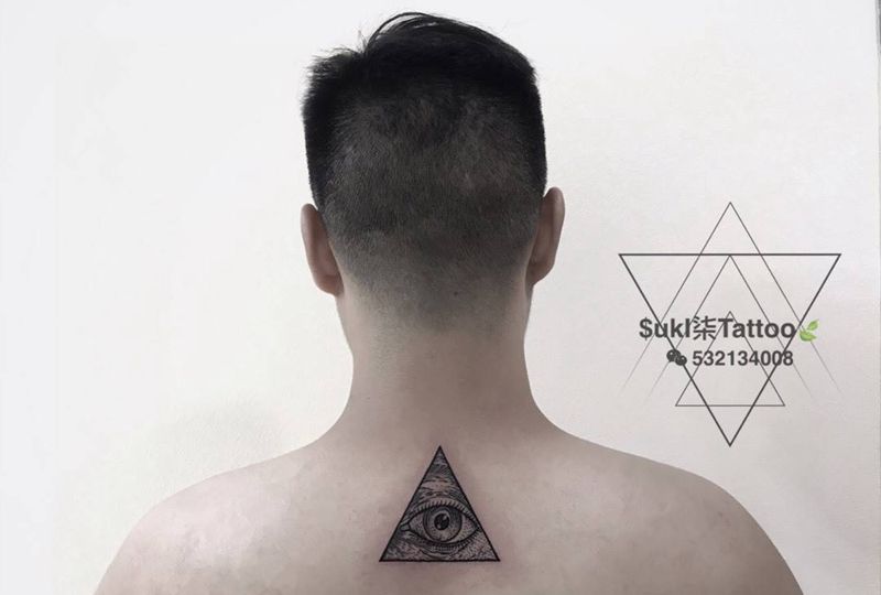 上帝之眼纹身图片