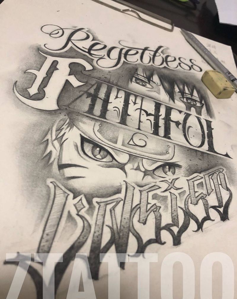 原创手稿纹身图片