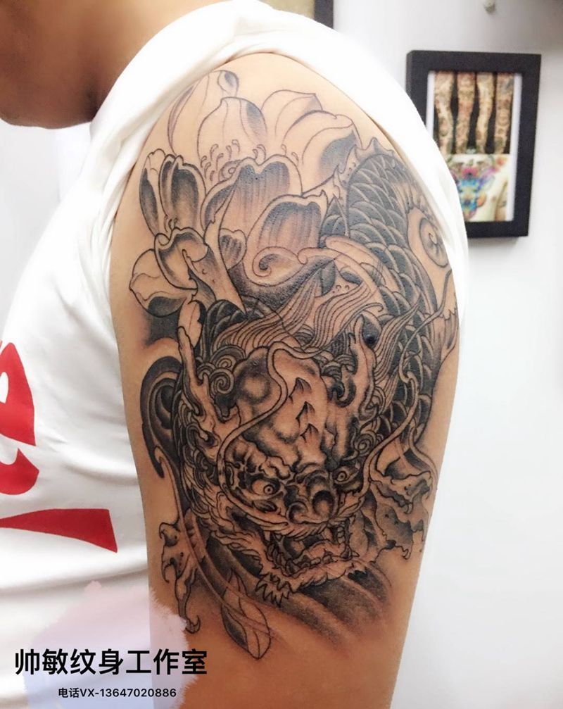 卐纹身图片_帅敏TATTOO纹身图案