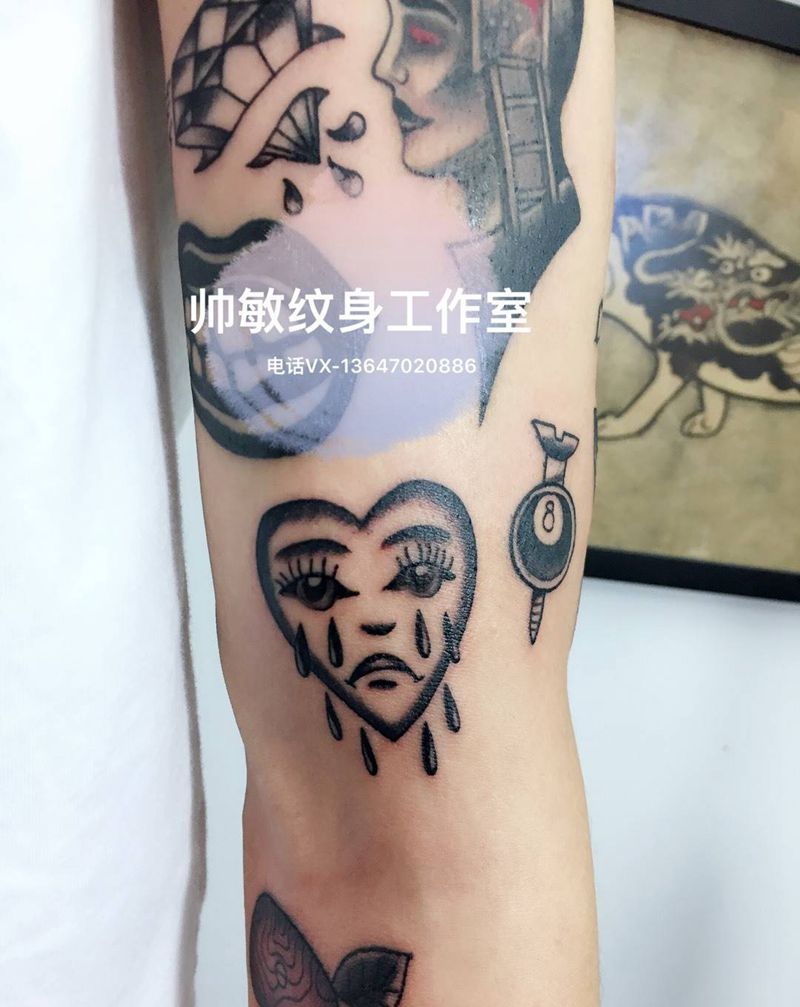 卐纹身图片_帅敏TATTOO纹身图案