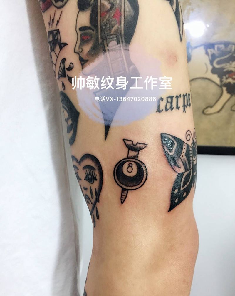 卐纹身图片_帅敏TATTOO纹身图案