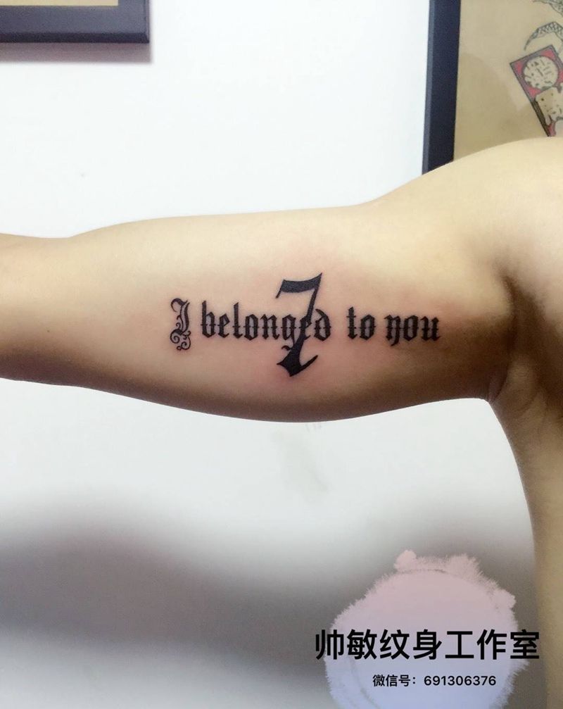 字体卍纹身图片_帅敏TATTOO手稿手部清新字符纹身图案