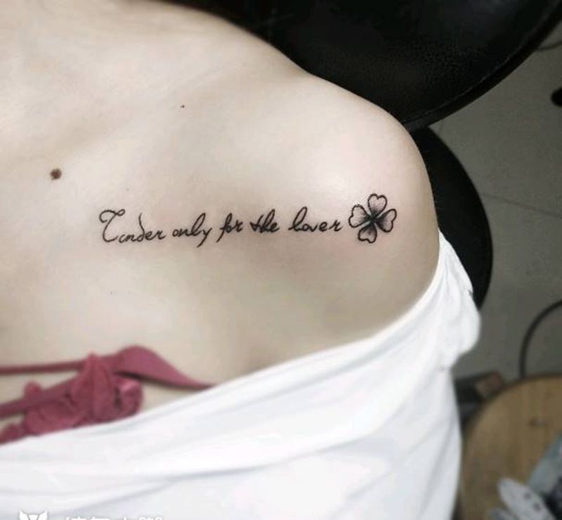 小清新纹身图片