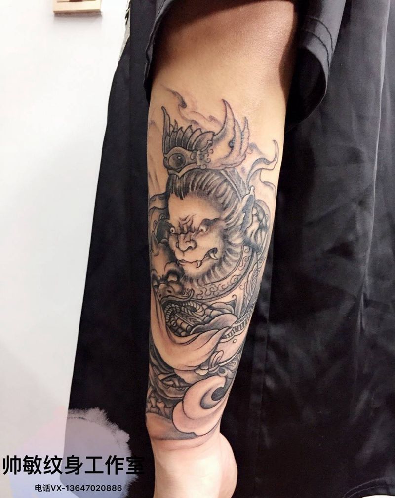 卐纹身图片_帅敏TATTOO纹身图案