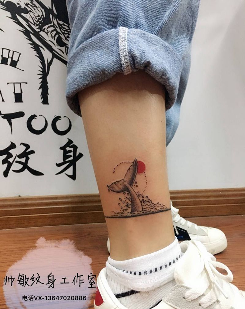 鲸鱼纹身图片