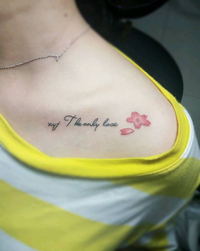 小清新纹身图片