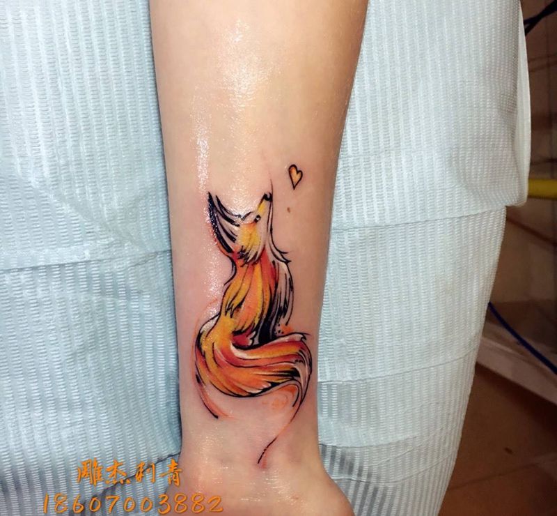 小清新纹身图片