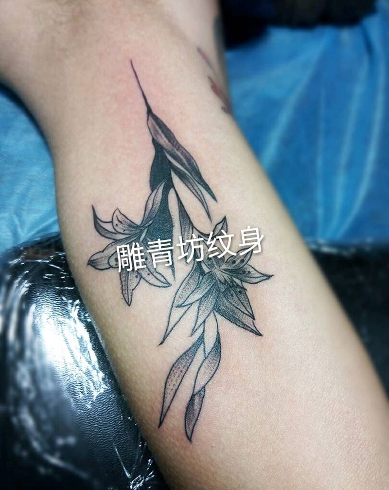 罂粟花纹身图片