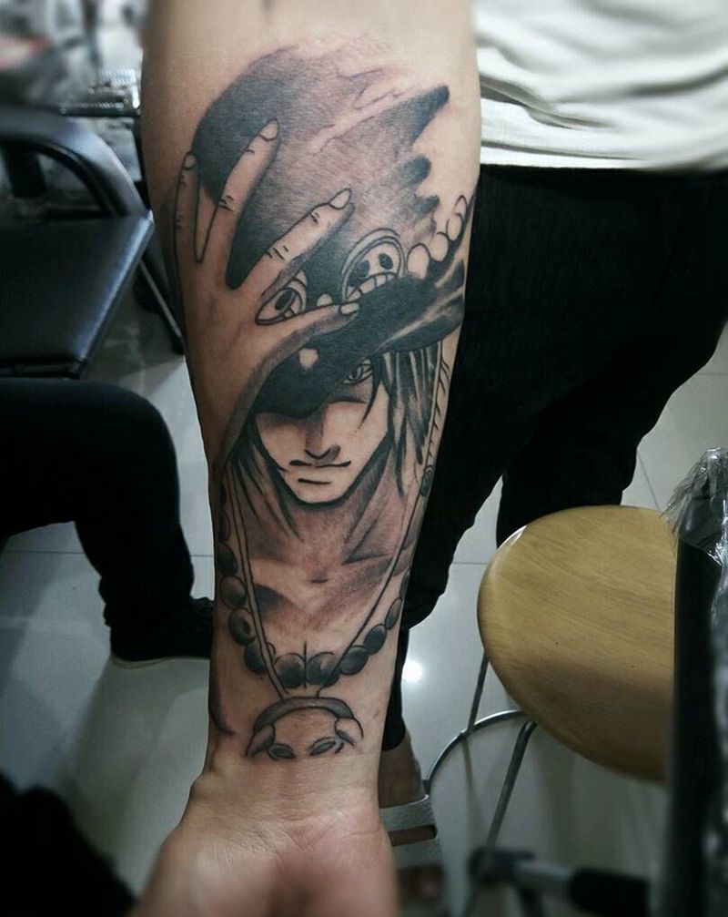 海贼王纹身图片