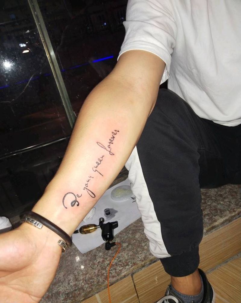 英文纹身图片_手部纹身图案