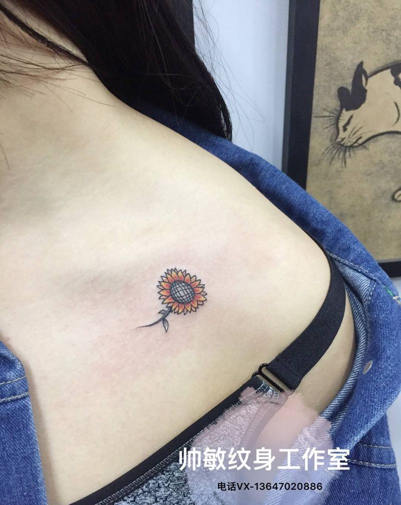 葵纹身图片_帅敏TATTOO纹身图案