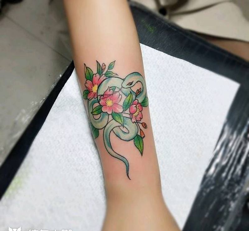 小清新纹身图片