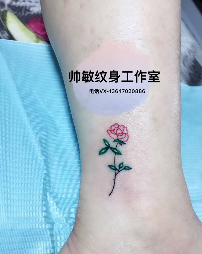 花纹身图片_帅敏TATTOO纹身图案