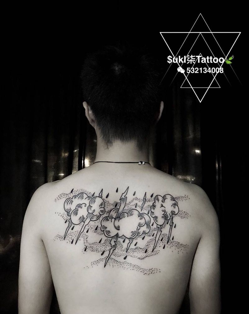 南昌的天气☁️纹身图片