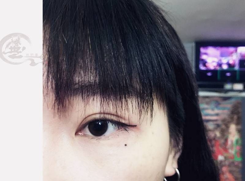 一颗泪痣纹身图片_泪痣纹身图案