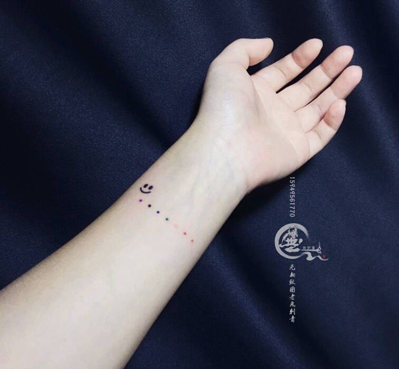 小清新纹身图片_手臂纹身图案