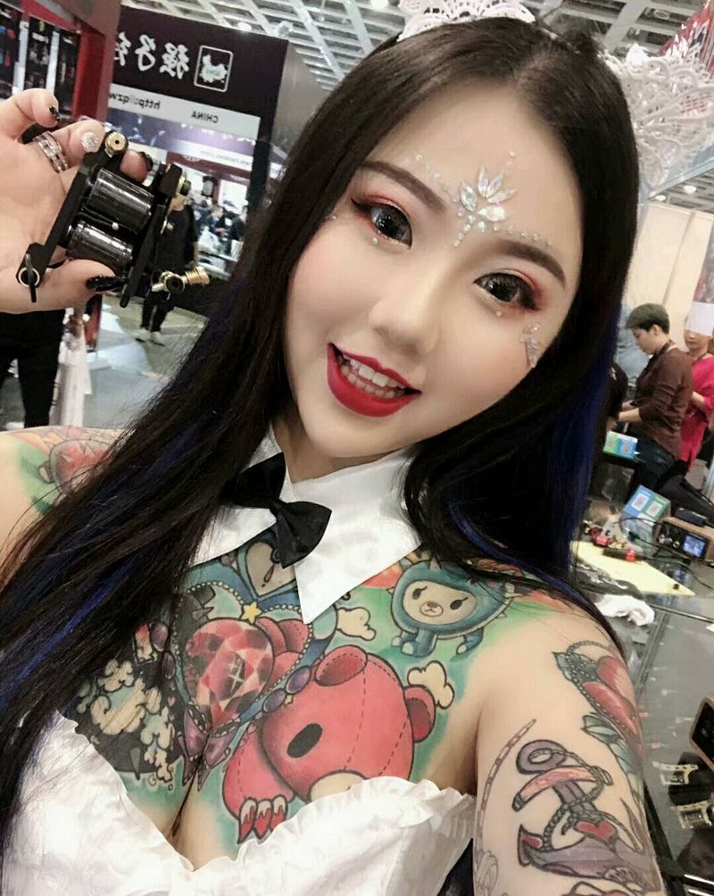 廊坊国际纹身展纹身图片_展纹身图案