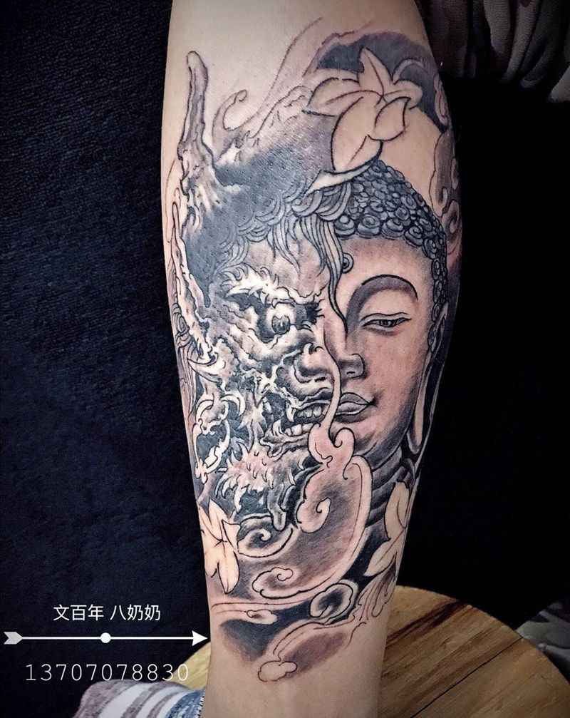 一念之间纹身图片