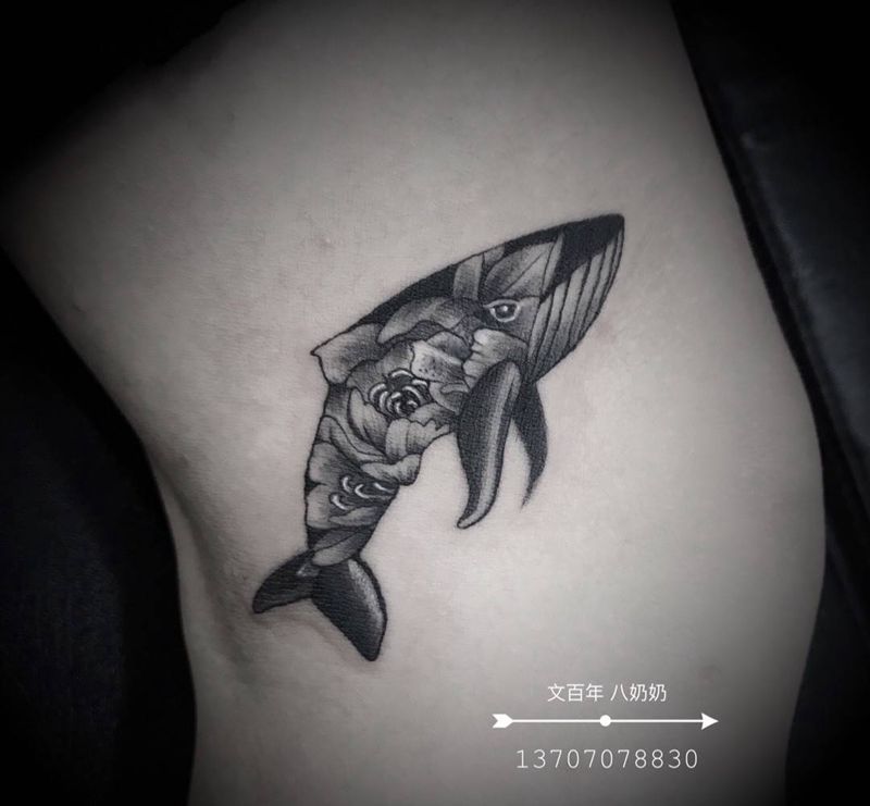 遮盖伤口纹身图片