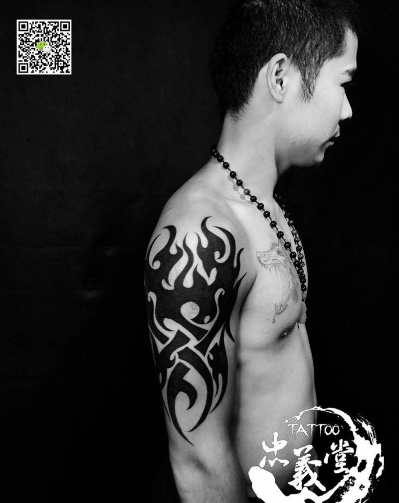 图腾纹身图片_手臂图腾纹身图案