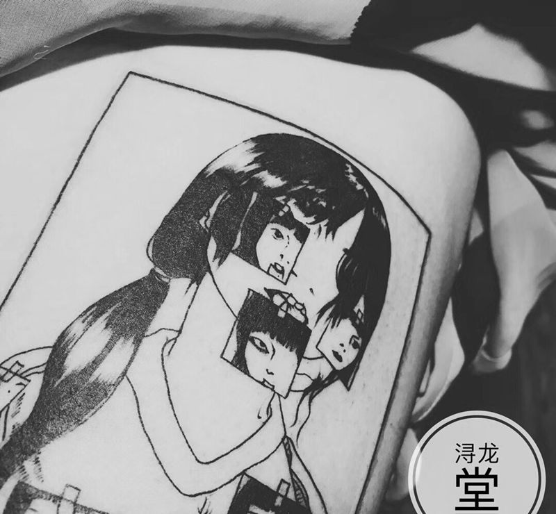 漫画人物纹身图片