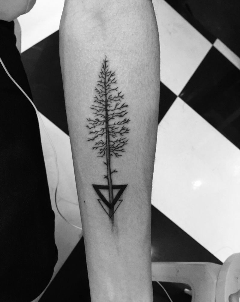 生命树 愿生命活得像树纹身图片