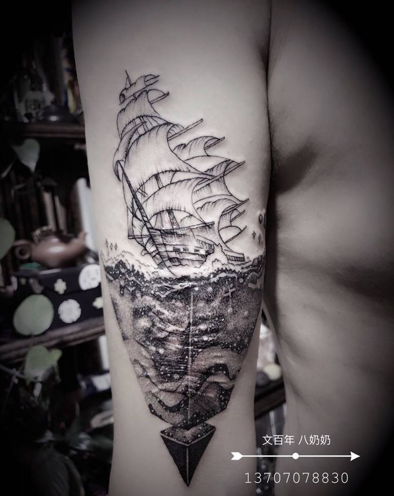 遮盖旧伤口纹身图片