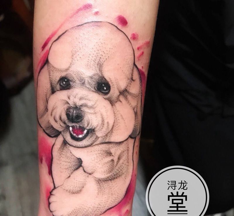 小狗狗纹身图片