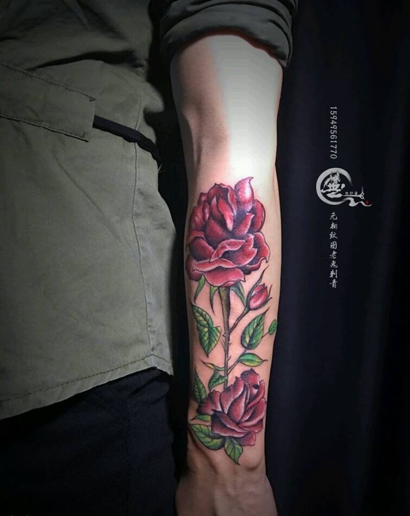 遮盖纹身图片_手臂纹身图案