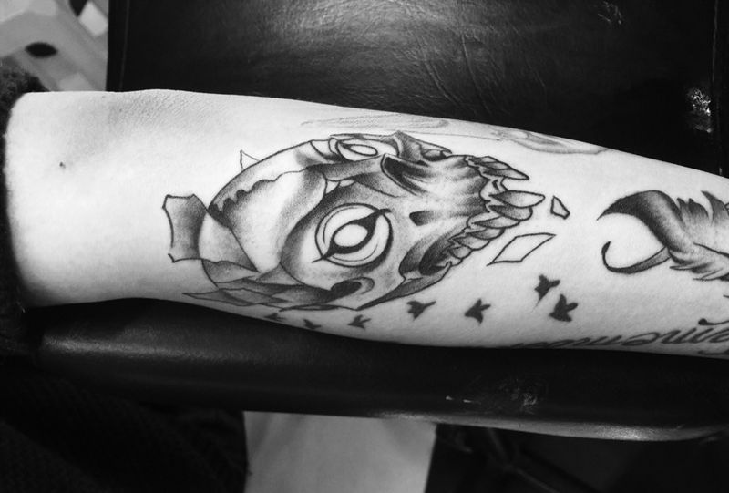 欧美花臂纹身图片