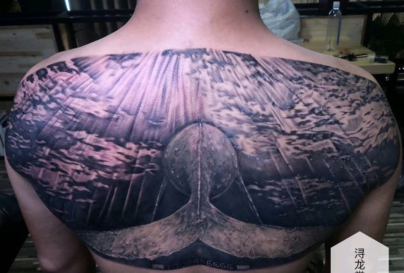 鲲纹身图片