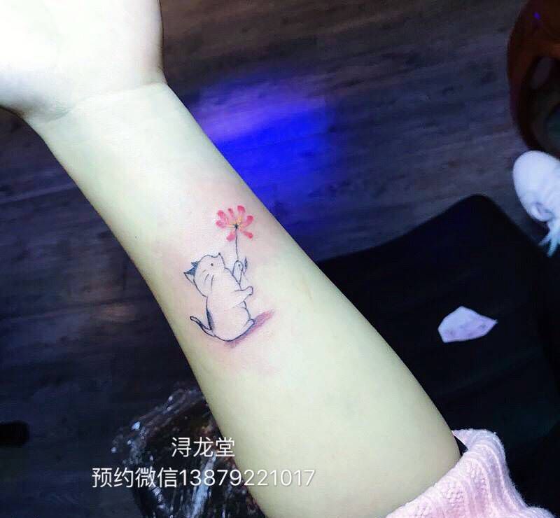 小清新纹身图片