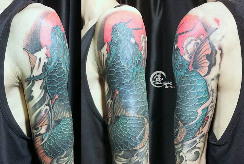 遮盖作品纹身图片_手臂遮盖作品纹身图案