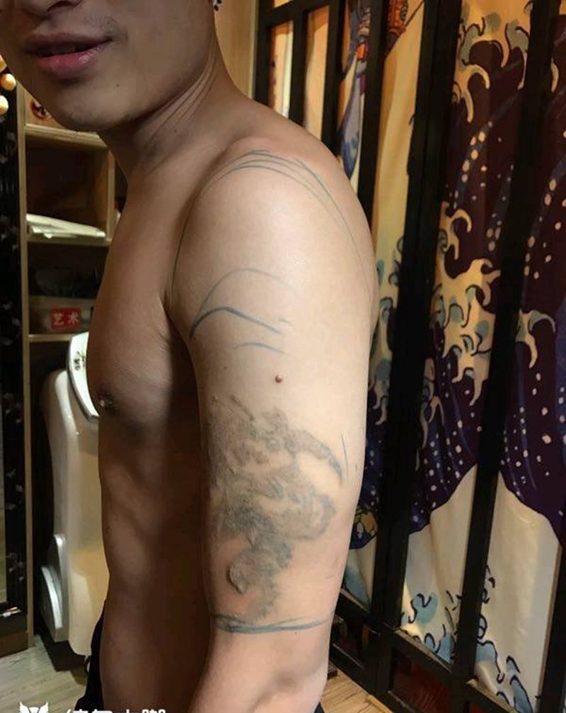 机械类纹身图片