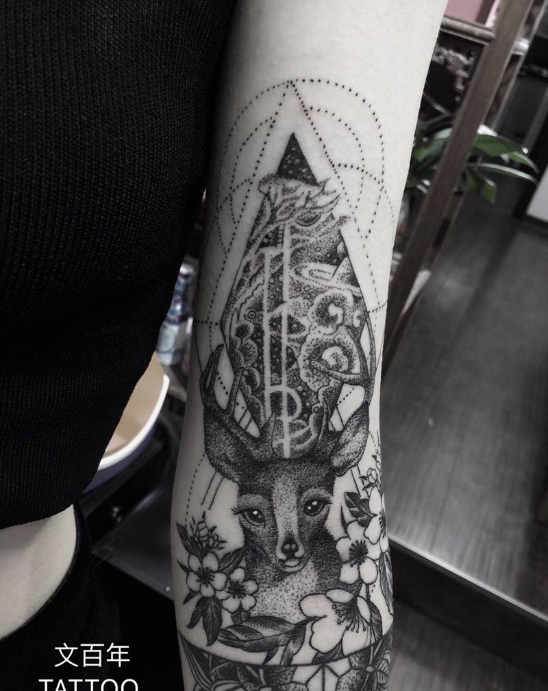 点刺原创作品纹身图片