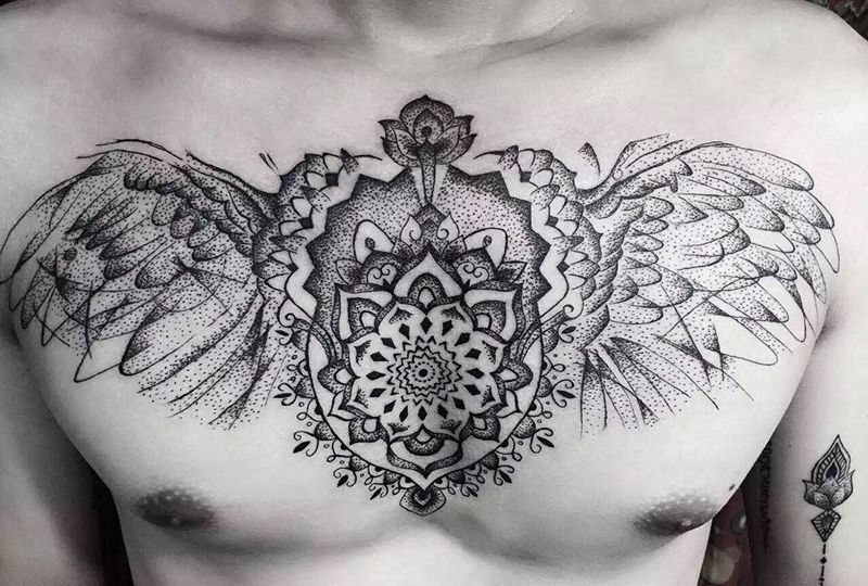 原创点刺纹身图片