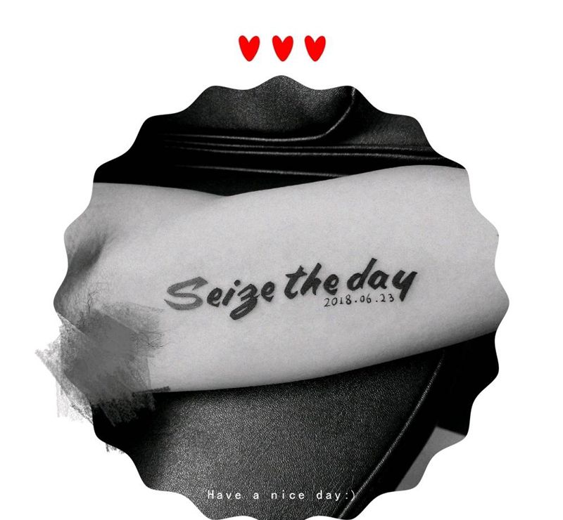 用纹身来记录生活纹身图片