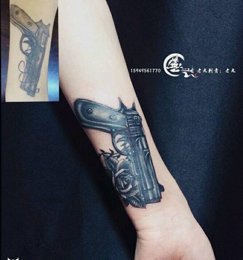 盖盖盖,改改改纹身图片_欧美遮盖修改成品纹身图案